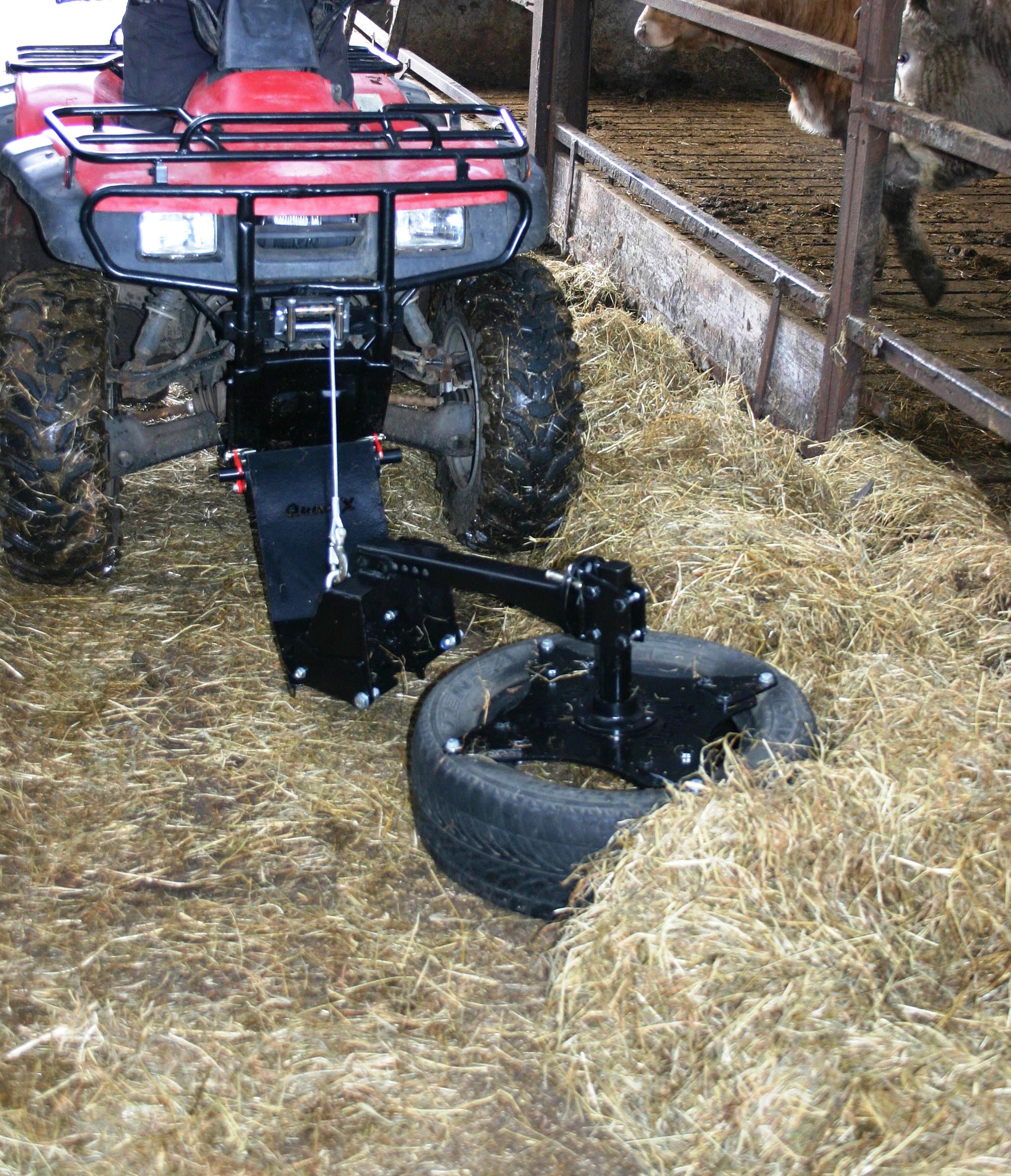 Silage Pusher Quad Accessories/ATV Accessories for Farm Quads