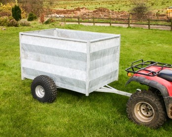 5X3’3 Stock Trailers, Solid Sides