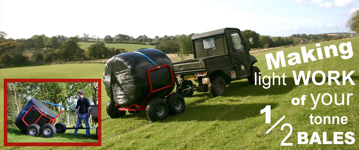 Transport your 1/2 tonne bales with ease!!