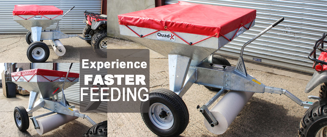 Make chick feeding faster and easier with the Quad-X Chick Feeder...