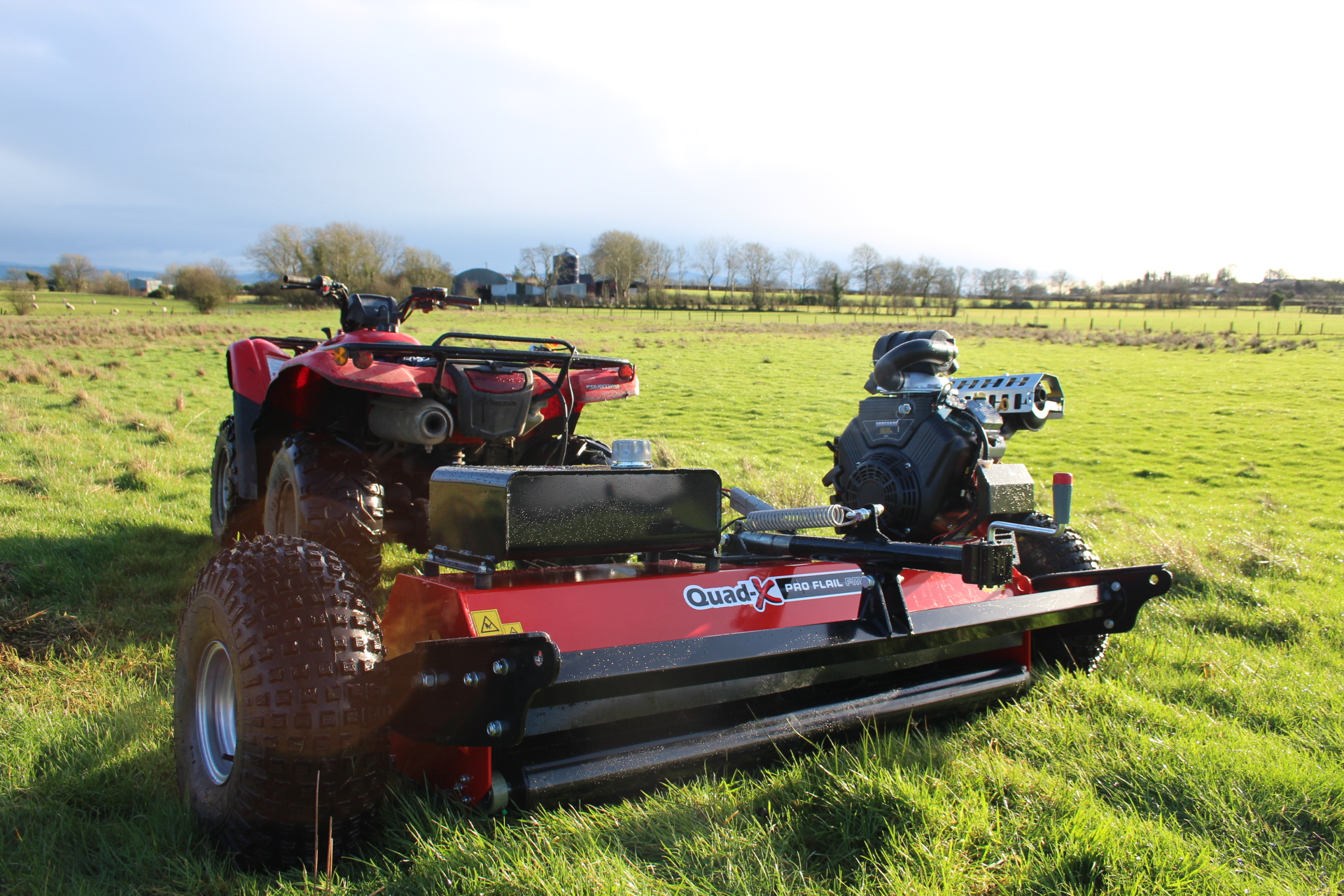 Honda flail mower online