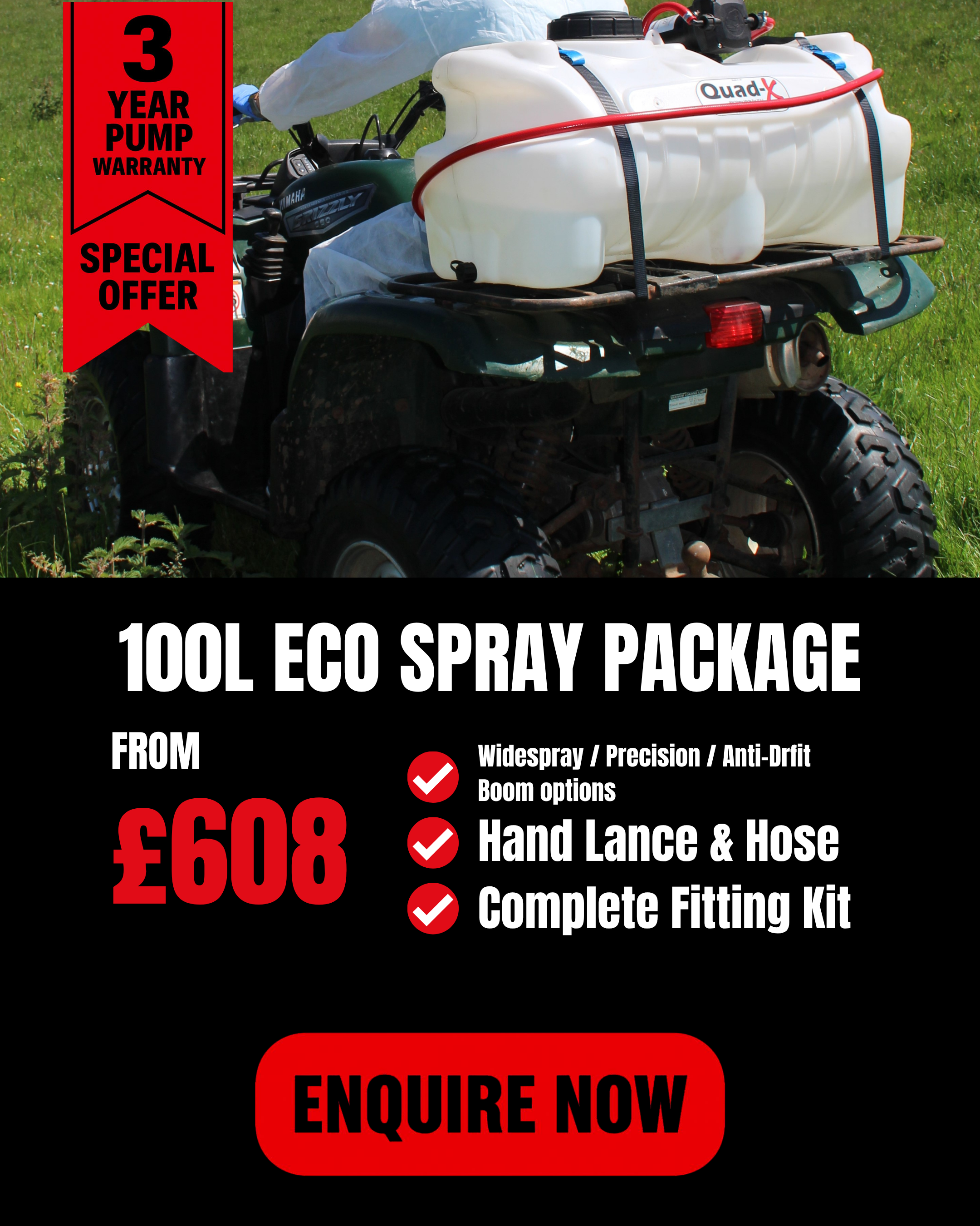 100L Eco Spray Package